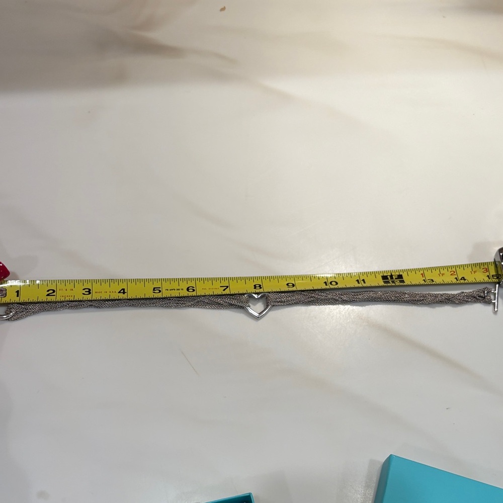 Tiffany and Co. chain heart choker necklace - Picture 2 of 7